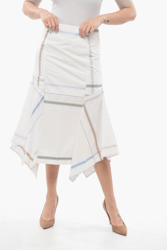  보테가베네타 롱 스커트 771743V3OS0 9114 White