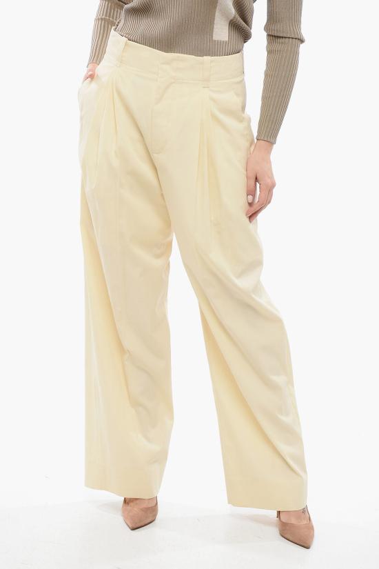 보테가베네타 스트레이트 팬츠 793118V3YS0 7098 Beige