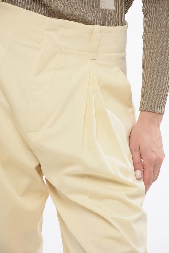  보테가베네타 스트레이트 팬츠 793118V3YS0 7098 Beige - BOTTEGA VENETA