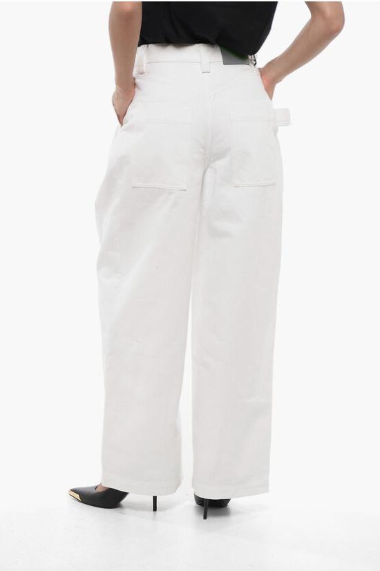  보테가베네타 데님 팬츠 771872 V1WC0 9000 White - BOTTEGA VENETA