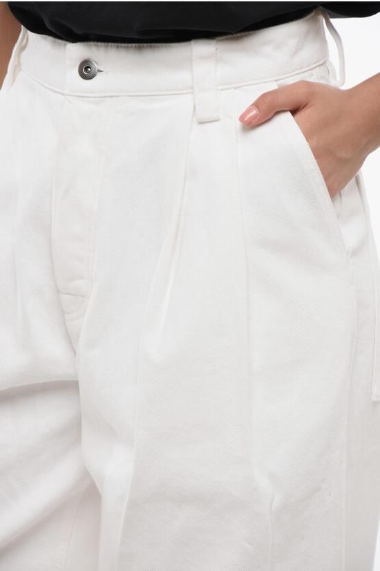  보테가베네타 데님 팬츠 771872 V1WC0 9000 White - BOTTEGA VENETA