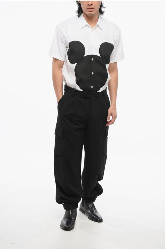  알마니 카고 팬츠 3D1P6S 1K2IZ 0999 Black - ARMANI