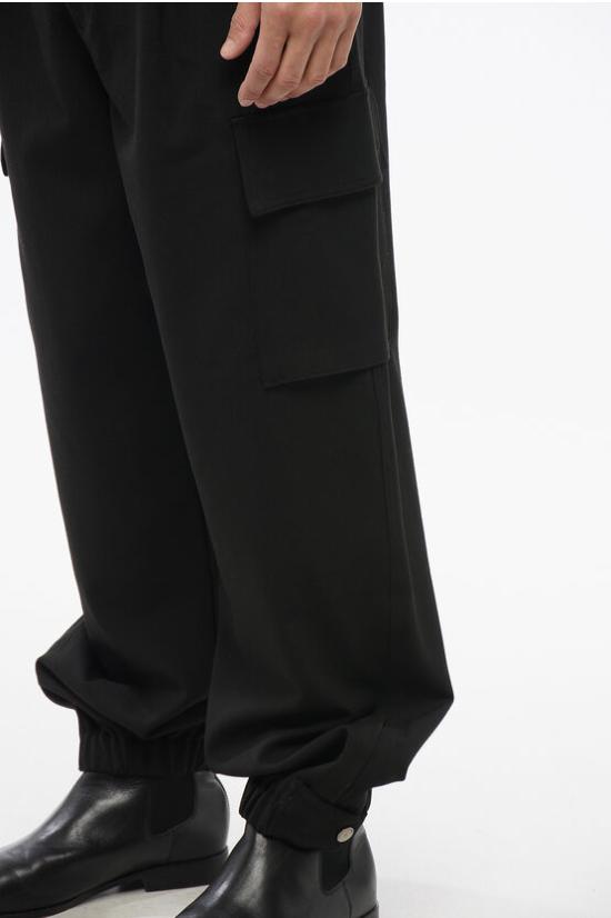  알마니 카고 팬츠 3D1P6S 1K2IZ 0999 Black - ARMANI