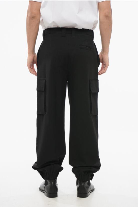  알마니 카고 팬츠 3D1P6S 1K2IZ 0999 Black - ARMANI