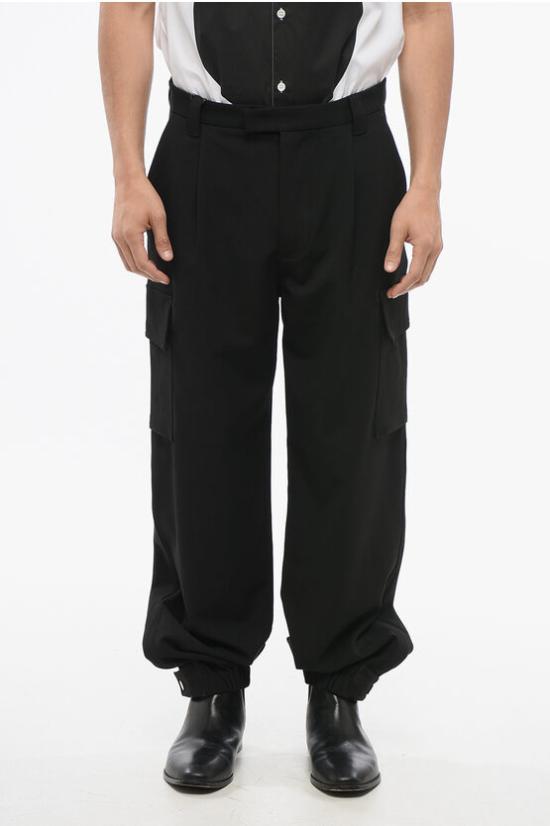  알마니 카고 팬츠 3D1P6S 1K2IZ 0999 Black