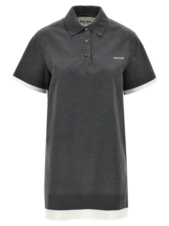 25SS 미우미우 숏 원피스 MF5612SOOO15Q9F0I13 Gray
