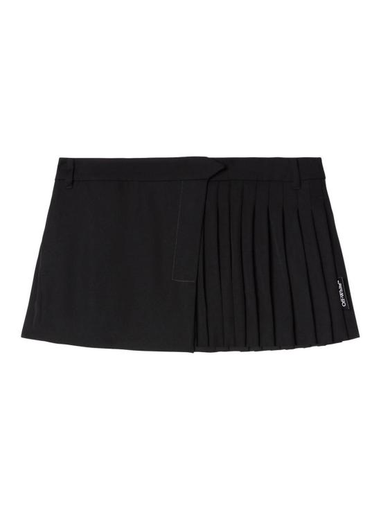  오프화이트 숏 원피스 OWCU014S25FAB0011000 Black