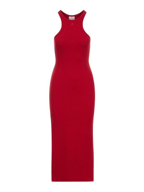  쿠레쥬 롱 원피스 125JRO586JS01944015 Red