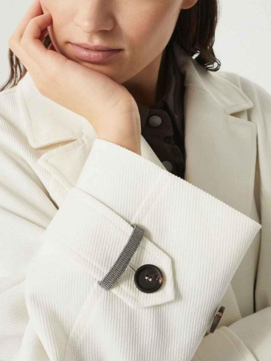  브루넬로 쿠치넬리 의류 MH5347892C9002 White - BRUNELLO CUCINELLI