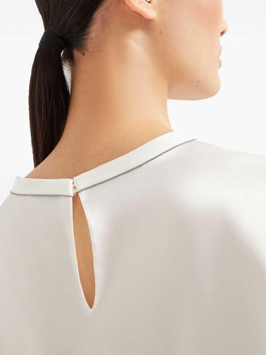  브루넬로 쿠치넬리 의류 M0C59EH500C600 White - BRUNELLO CUCINELLI