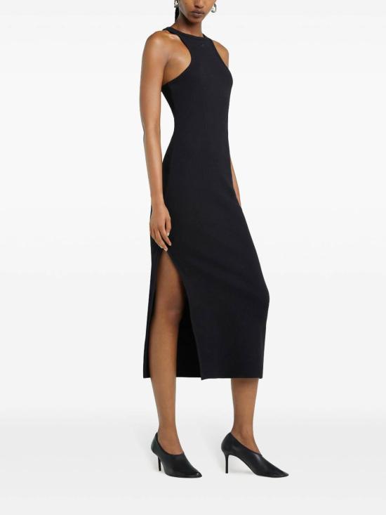  쿠레쥬 미디 스커트 125JRO586JS01949999 Black - COURREGES