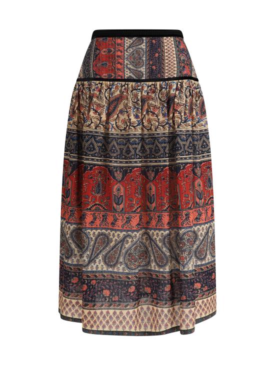 25SS 발렌티노 가라바니 스커트 6B0RAD57992 M12 MULTICOLOUR