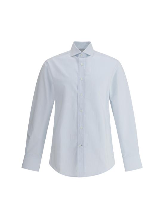 25SS 브루넬로 쿠치넬리 긴팔 셔츠 MM6711718 C013 LIGHT BLUE