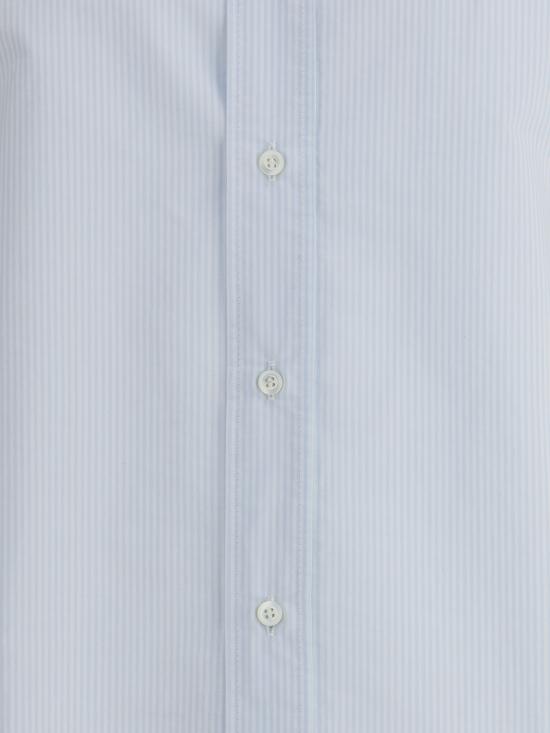 25SS 브루넬로 쿠치넬리 긴팔 셔츠 MM6711718 C013 LIGHT BLUE - BRUNELLO CUCINELLI