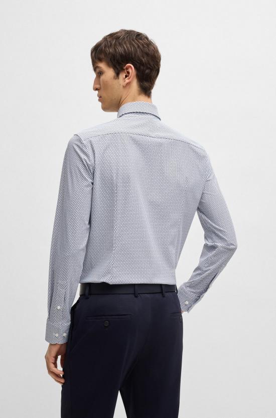 25SS 보스 긴팔 셔츠 50539392 10270753 405 Blue - BOSS
