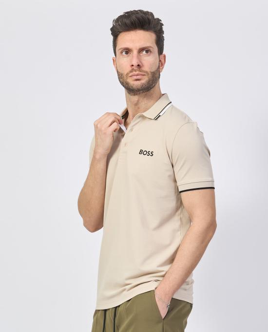25SS 보스 폴로 티셔츠 50469102 10226584 01 284 Open beige - BOSS