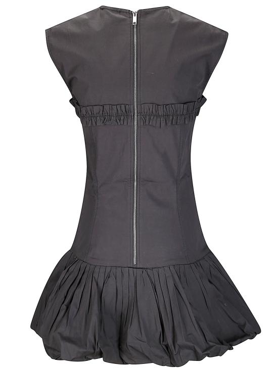 25SS 가니 숏 원피스 W0712 099 BLACK - GANNI