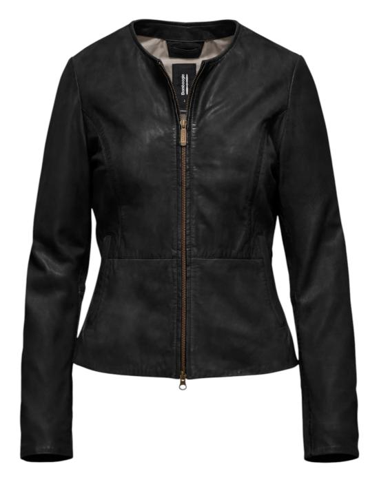 25SS 봄부기 가죽 자켓 JWARYAPLLV5 90 Black