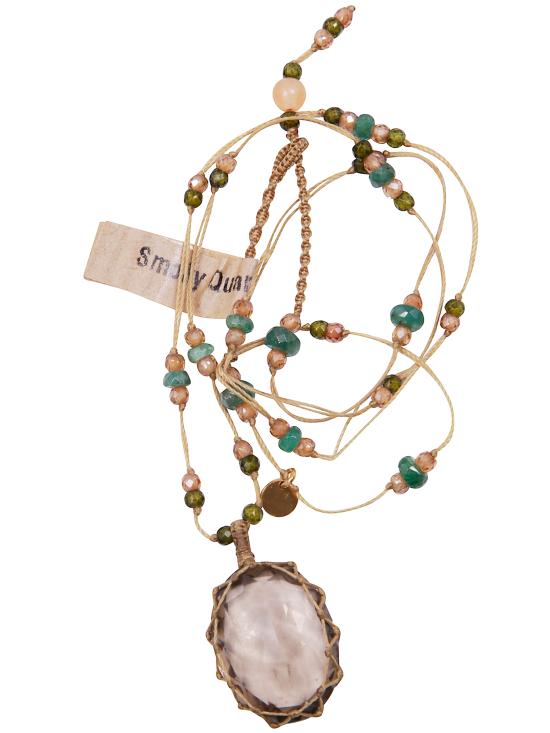 25SS SHARING 목걸이/팬던트 STIB V SMOKY QUARTZ - OTHER BRANDS