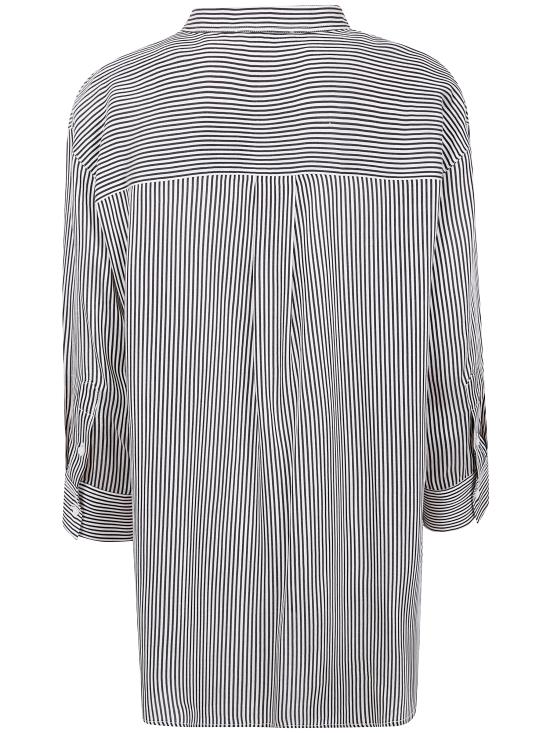 25SS 파비아나 필리피 셔츠 CADC02F351 H894 VRU BLACK AND WHITE - FABIANA FILIPPI