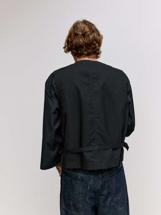  르메르 자켓 테크니컬 질레 블랙 - LEMAIRE