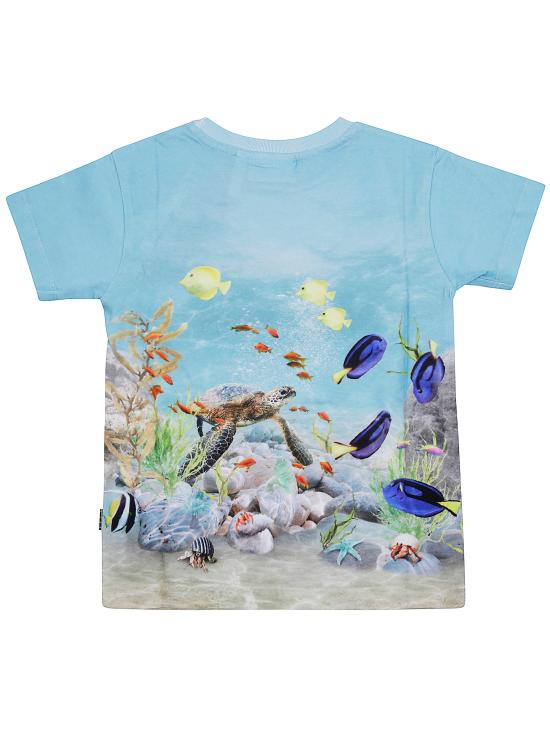 25SS [키즈] 몰로 티셔츠 1S25A201 3808 HAPPY OCEAN - MOLO