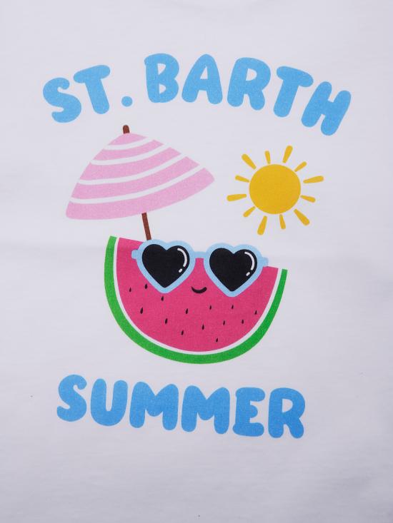 25SS [키즈] 세인트바쓰 티셔츠 ELLY001 03687H 01 WATERMELON SUMMER - MC2 SAINT BARTH