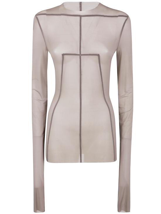 25SS 릭 오웬스 긴팔 티셔츠 RO01E7265 BZ 34 DUST