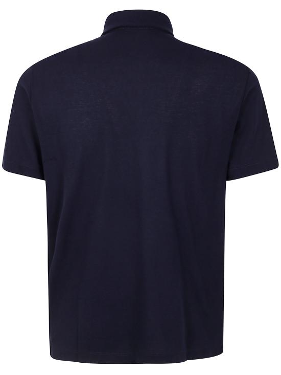 25SS 자노네 폴로 티셔츠 815109 ZG380 Z0542 NAVY BLUE - ZANONE