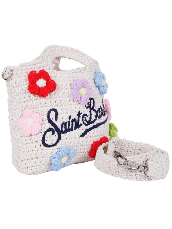 25SS [키즈] 세인트바쓰 토트백 CRO0006 04221H 01 FLOWERCOL PATCH EMBROIDERED - MC2 SAINT BARTH