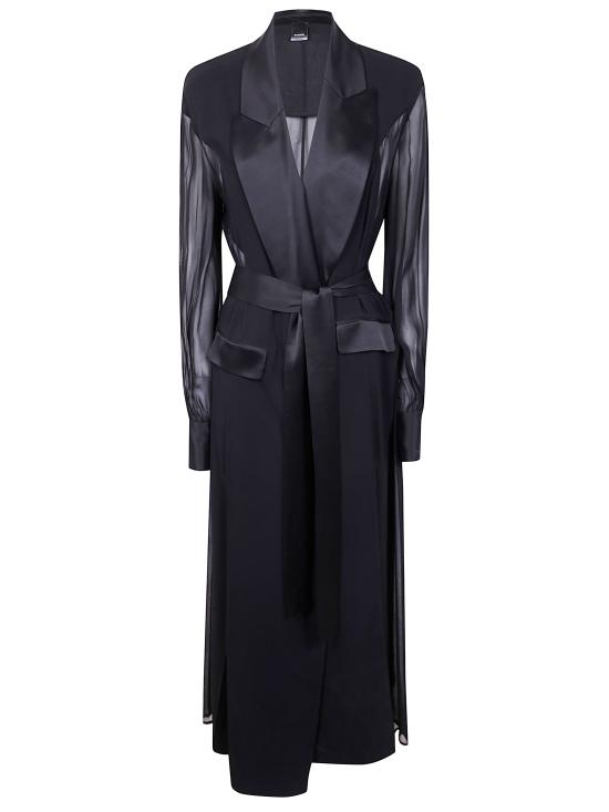 25SS 핑코 미디 원피스 104685 A2CO Z99 LIMOUSINE BLACK - PINKO