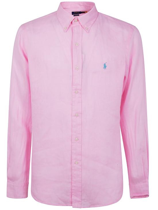 25SS 폴로 랄프로렌 긴팔 셔츠 710 966294 009 CARMEL PINK