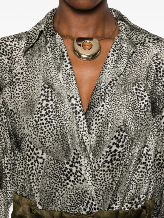 25SS 드리스 반 노튼 블라우스 251 010702 1418 900 BLACK - DRIES VAN NOTEN