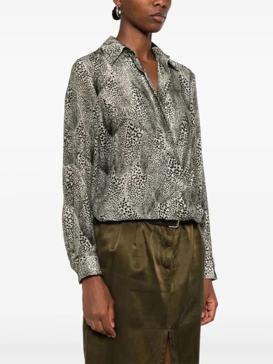 25SS 드리스 반 노튼 블라우스 251 010702 1418 900 BLACK - DRIES VAN NOTEN