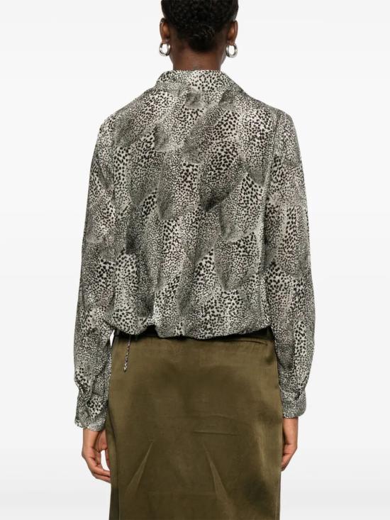 25SS 드리스 반 노튼 블라우스 251 010702 1418 900 BLACK - DRIES VAN NOTEN