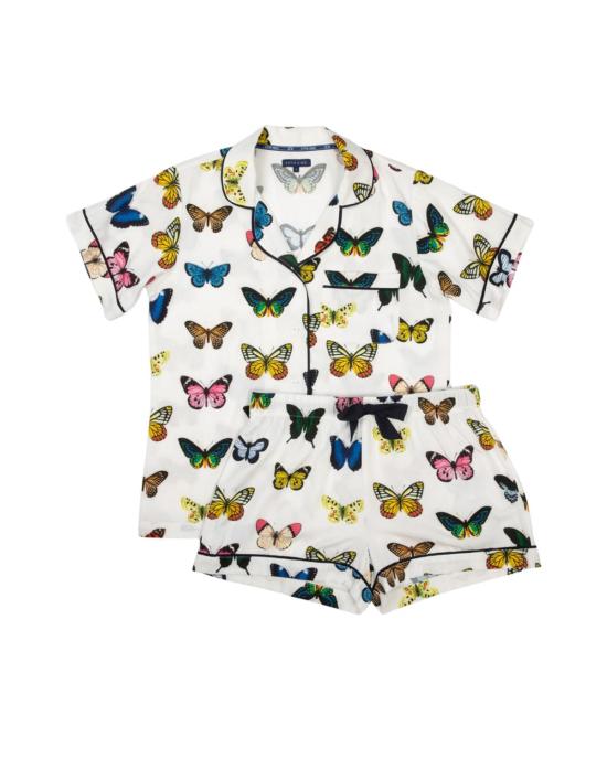  케이티 키메 라운지 웨어 Katie Kime 마리포사 파자마 반바지 세트