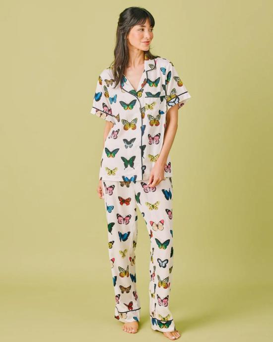  케이티 키메 라운지 웨어 마리포사 파자마 팬츠 세트 - KATIE KIME