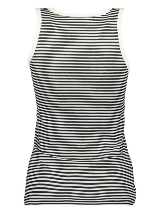 25SS 생로랑 반팔 티셔츠 832278 Y37ZN 1077 NOIR NATUREL - SAINT LAURENT