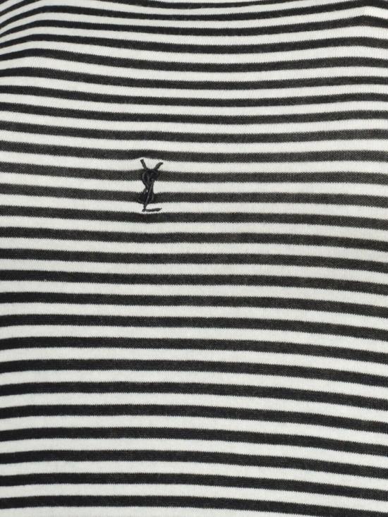 25SS 생로랑 반팔 티셔츠 832278 Y37ZN 1077 NOIR NATUREL - SAINT LAURENT