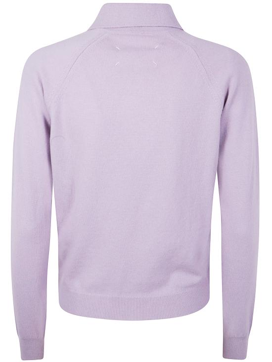  마르지엘라 폴로 티셔츠 S51GL0053 M13090 368 LILAC - MAISON MARGIELA