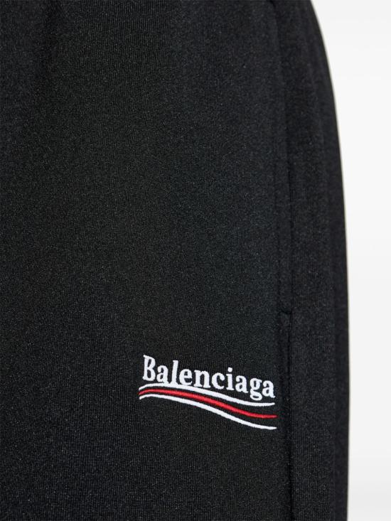 25SS 발렌시아가 스트레이트 팬츠 818517 TRVE2 1089 BLACK WHITE - BALENCIAGA