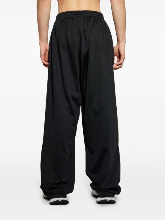 25SS 발렌시아가 스트레이트 팬츠 818517 TRVE2 1089 BLACK WHITE - BALENCIAGA