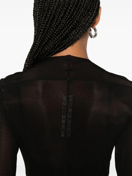 25SS 릭 오웬스 긴팔 티셔츠 RO01E7265 BZ 09 BLACK - RICK OWENS