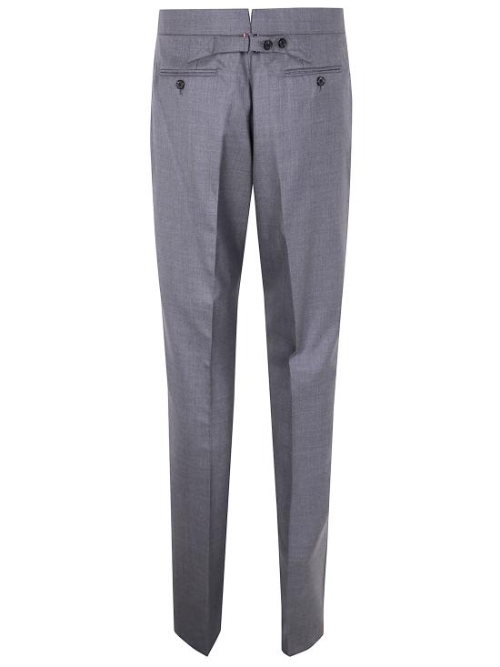 25FW 톰브라운 스트레이트 팬츠 MTC001A 00626 097 035 MED GREY - THOM BROWNE