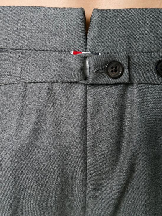 25FW 톰브라운 스트레이트 팬츠 MTC001A 00626 097 035 MED GREY - THOM BROWNE