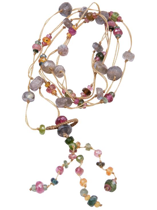 25SS SHARING 목걸이/팬던트 80HOLABTORM LABRADORITE TOURMALINE - OTHER BRANDS