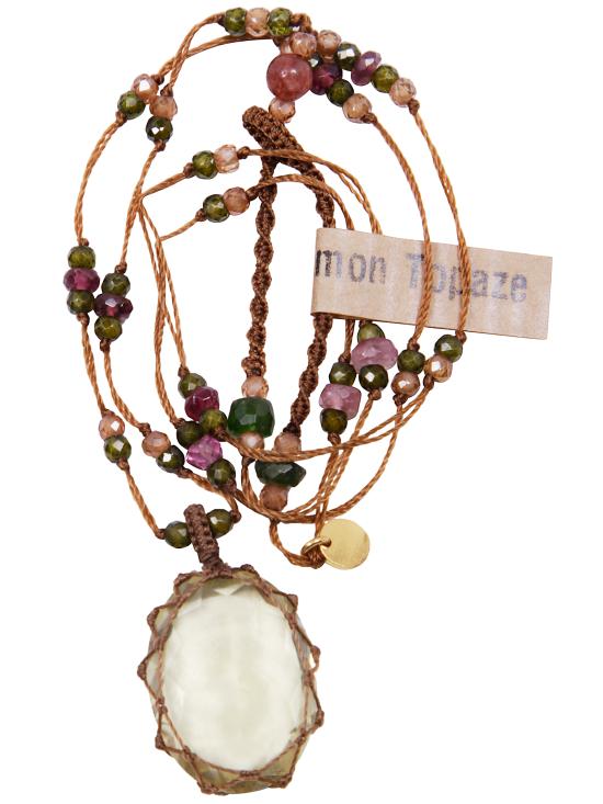 25SS SHARING 목걸이/팬던트 STIB VV STRAWBERRY PINK - OTHER BRANDS