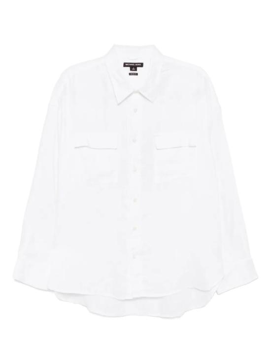 25SS 마이클 코어스 긴팔 셔츠 CS540794YT 100 WHITE - MICHAEL KORS