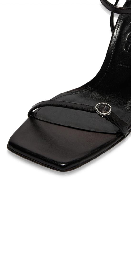  에이드 힐/펌프스 Aeydē Hallie 가죽 힐  블랙 - AEYDE