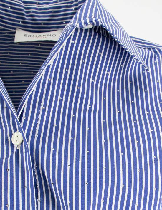 25SS 에르마노 피렌제 숏팬츠 D46EQ064EB2 MFA26 BLUE - ERMANNO FIRENZE